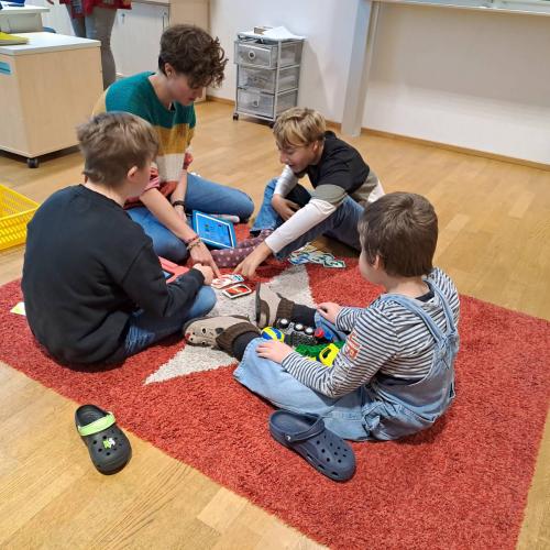 Metatalk am iPad - Uno spielen
